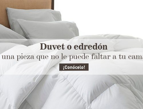 Duvet o edredón, una pieza que no le puede faltar a tu cama